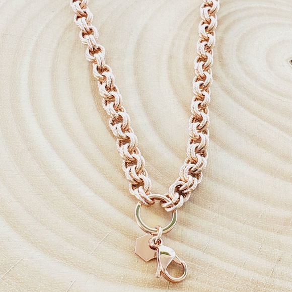 Origami Owl Rose Gold Rolo Chain 82 